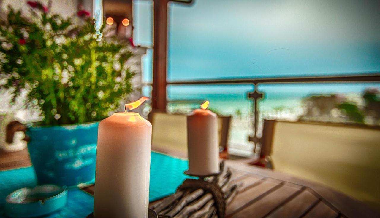 Aqua Mare Sea Side Rooms Nea Kallikrateia Ngoại thất bức ảnh