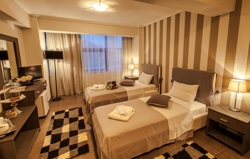 Aqua Mare Sea Side Rooms Nea Kallikrateia Ngoại thất bức ảnh