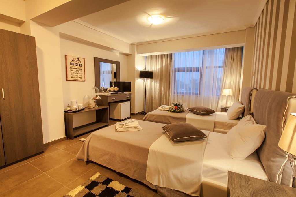 Aqua Mare Sea Side Rooms Nea Kallikrateia Ngoại thất bức ảnh