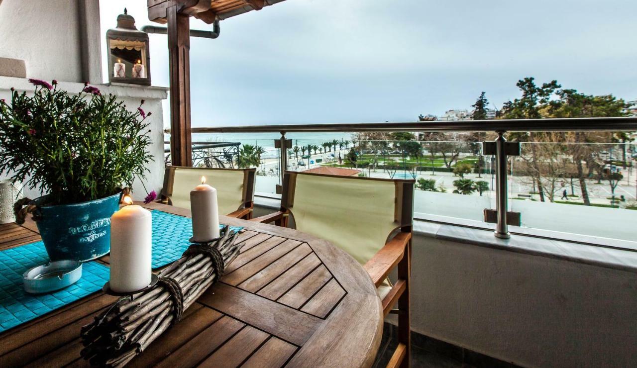 Aqua Mare Sea Side Rooms Nea Kallikrateia Ngoại thất bức ảnh